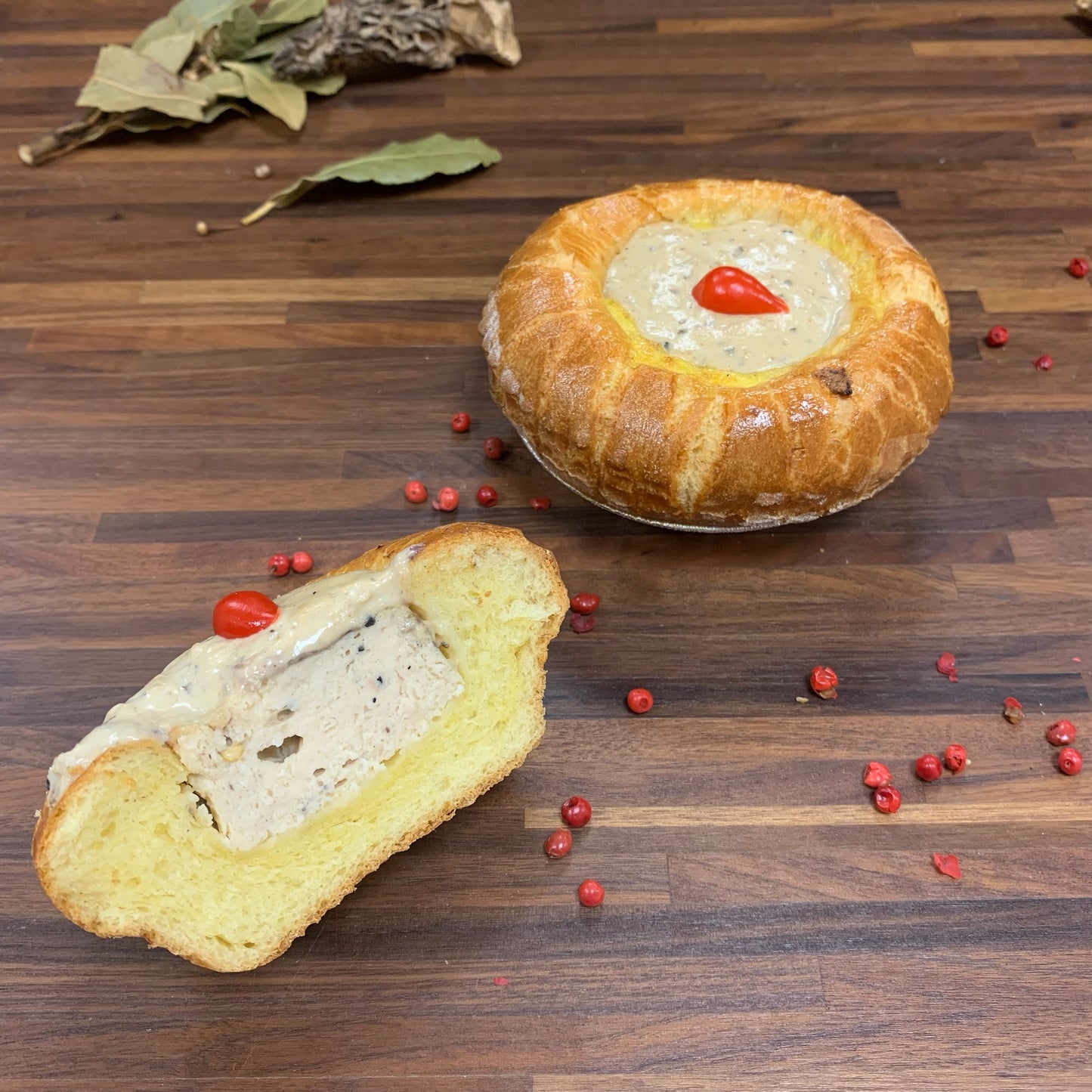 Bouchée Royale Boudin Blanc à la Truffe Sauce Périgourdine