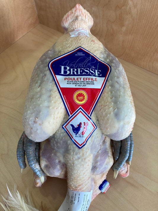 Poulet Effilé Bresse - env 2,8 kg / 8 pers