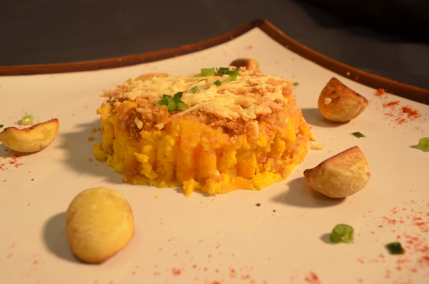 Gratin de Potiron et Marron