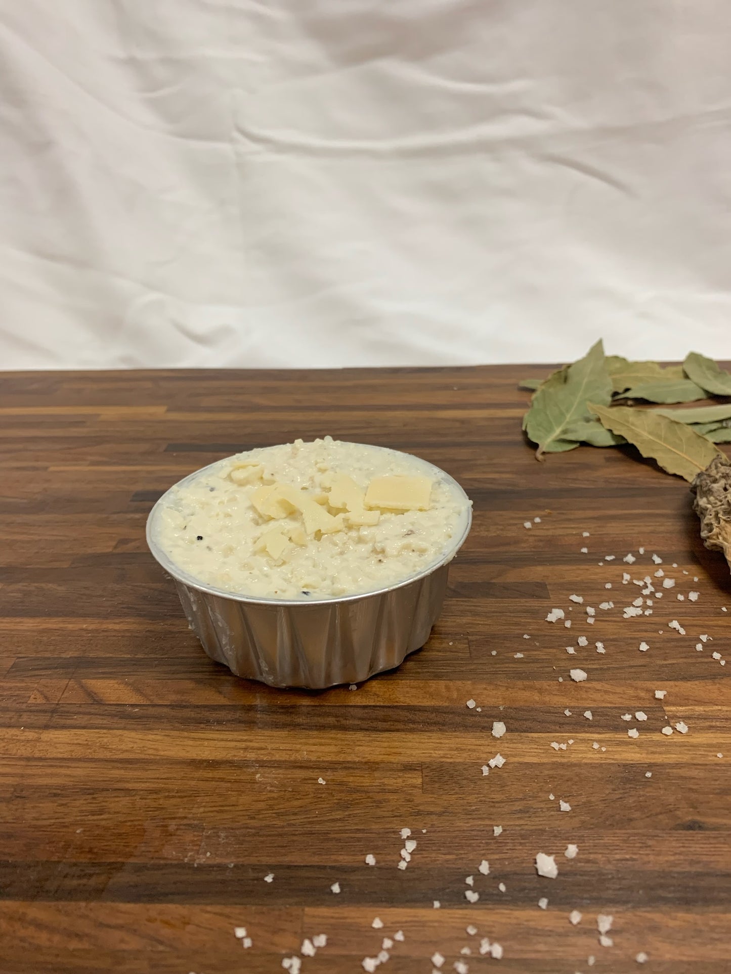 Timbale de Risotto à la Truffe Blanche