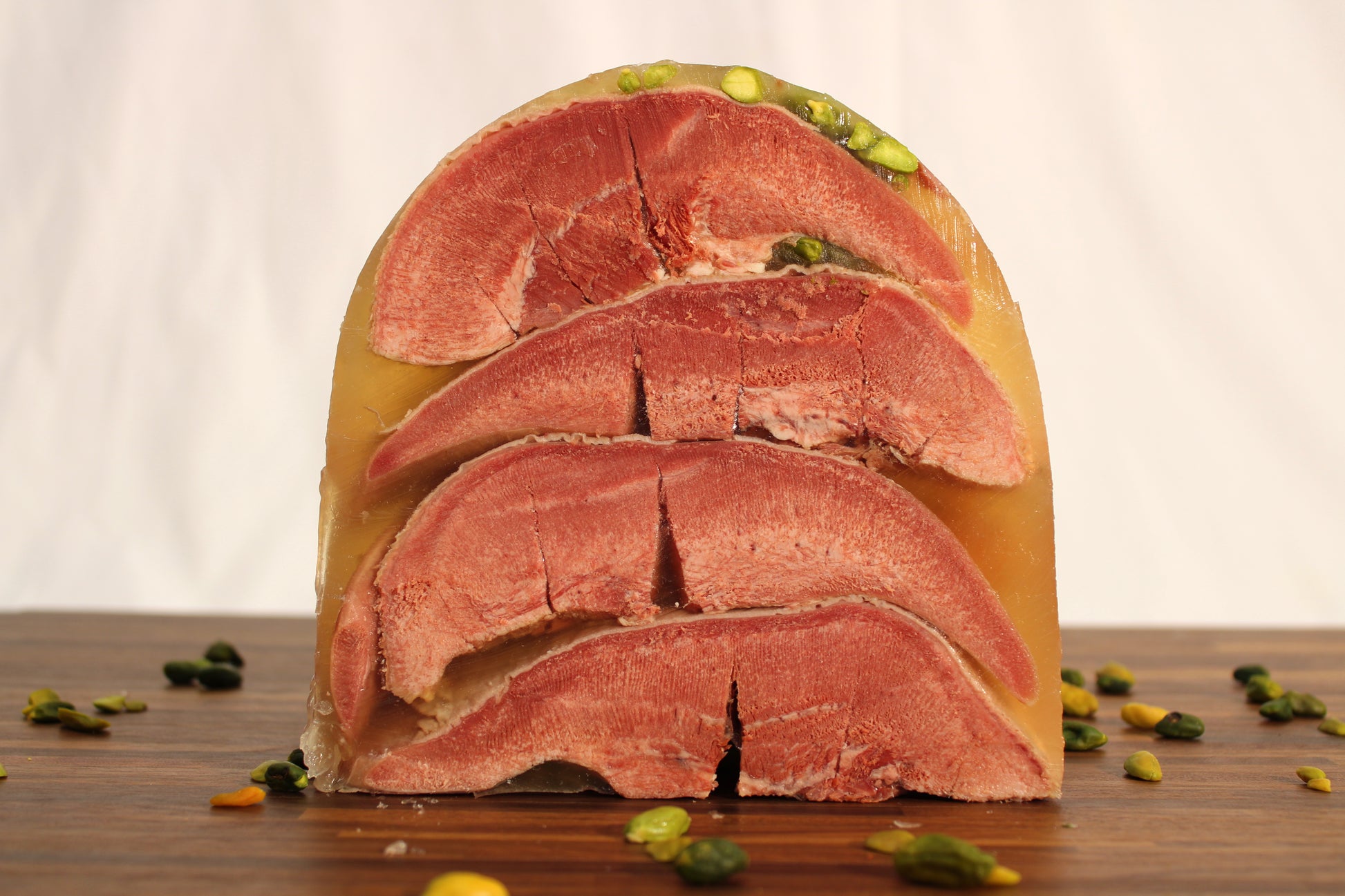 Hure de Langues Pistachée x1 - Charcuterie Père Anselme