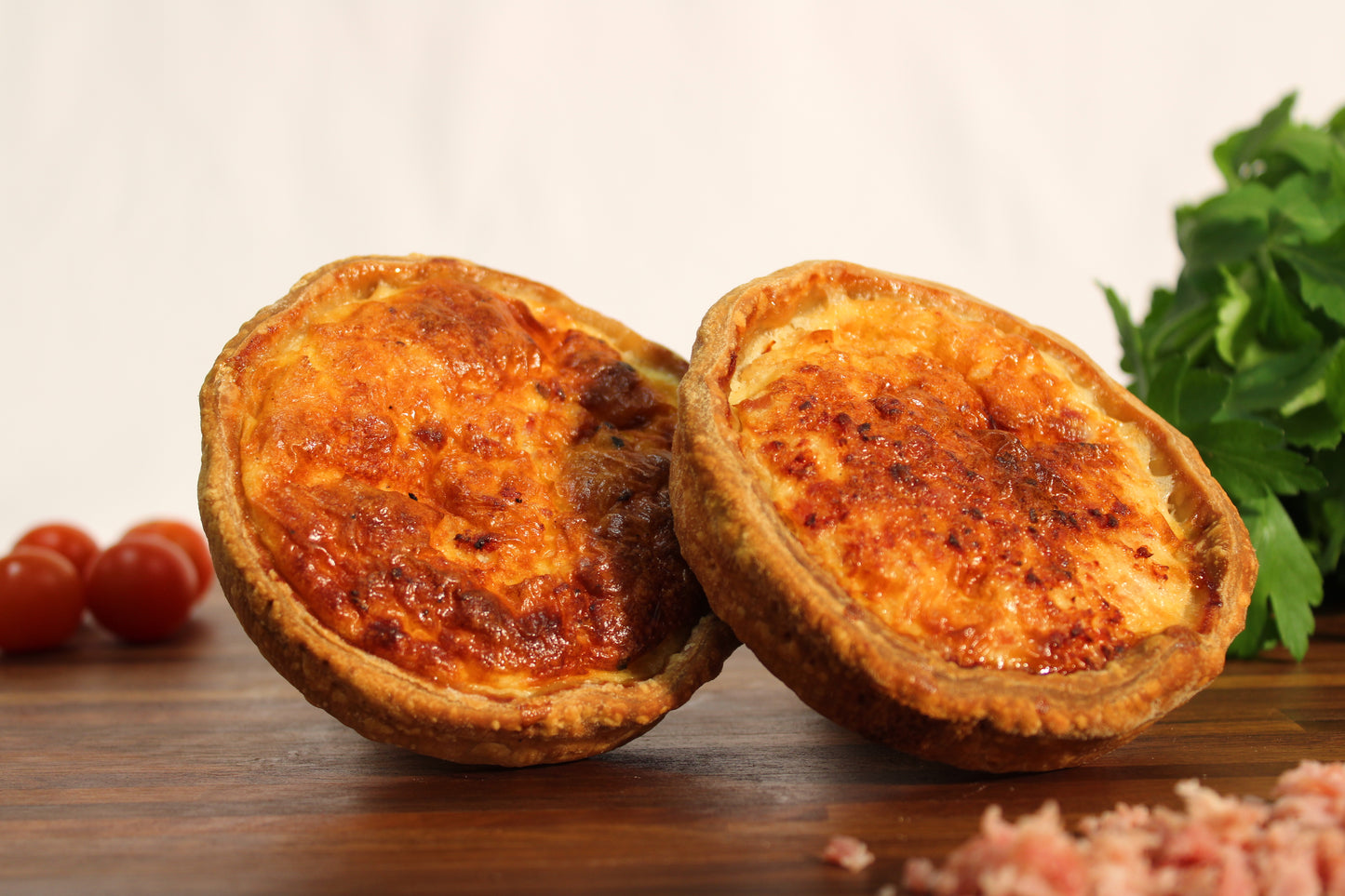 Quiche à la Crème et Jambon x2 - Charcuterie Père Anselme