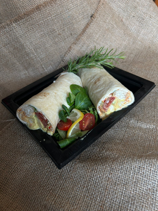 1/2 Wraps au Poulet Curry crudité