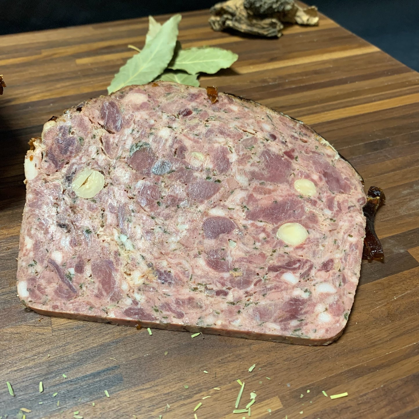 Terrine aux 3 Gibiers et baies rouges