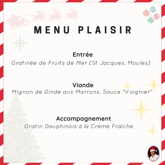 MENU PLAISIR