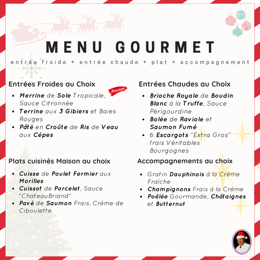 MENU GOURMET