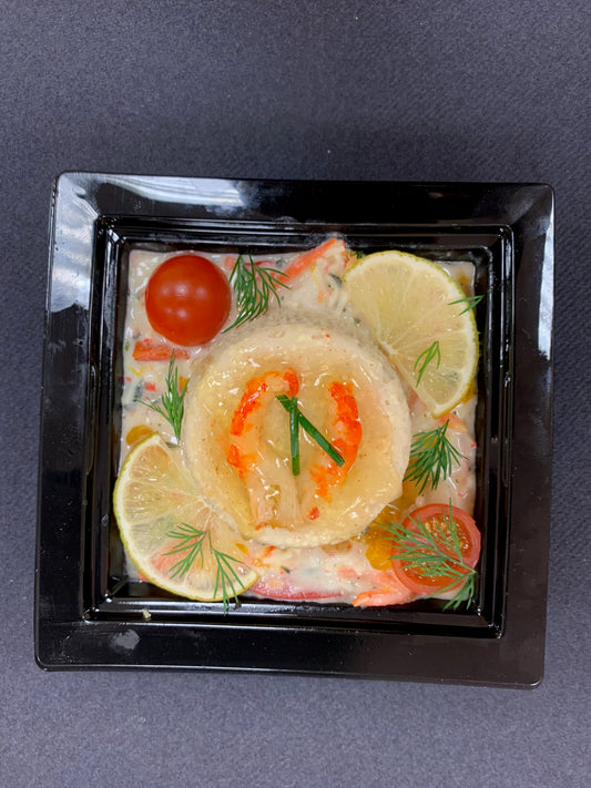 Timbale de Brochet aux Ecrevisses