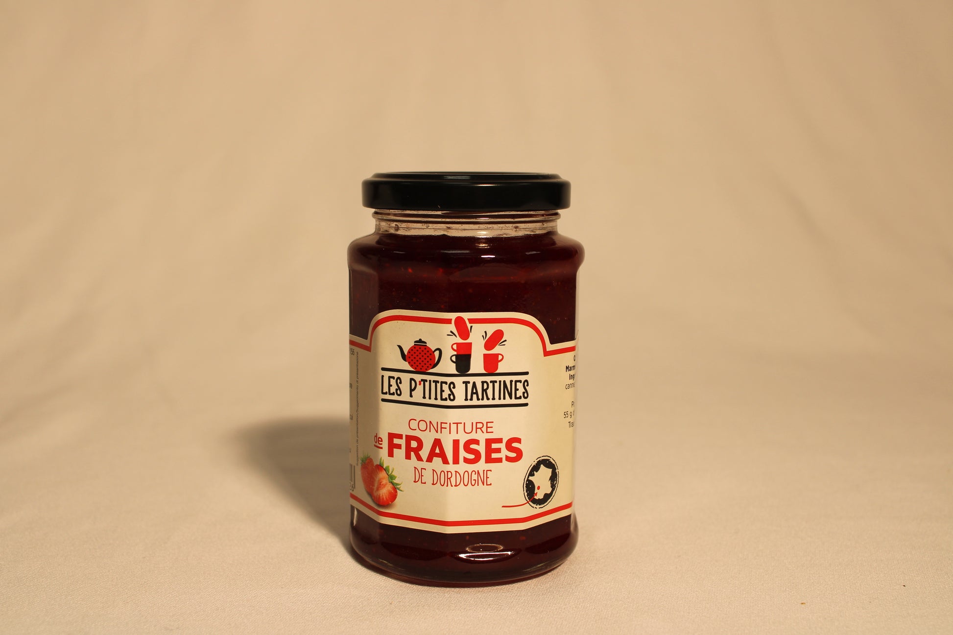 Confiture Fraises de Dordogne - Charcuterie Père Anselme