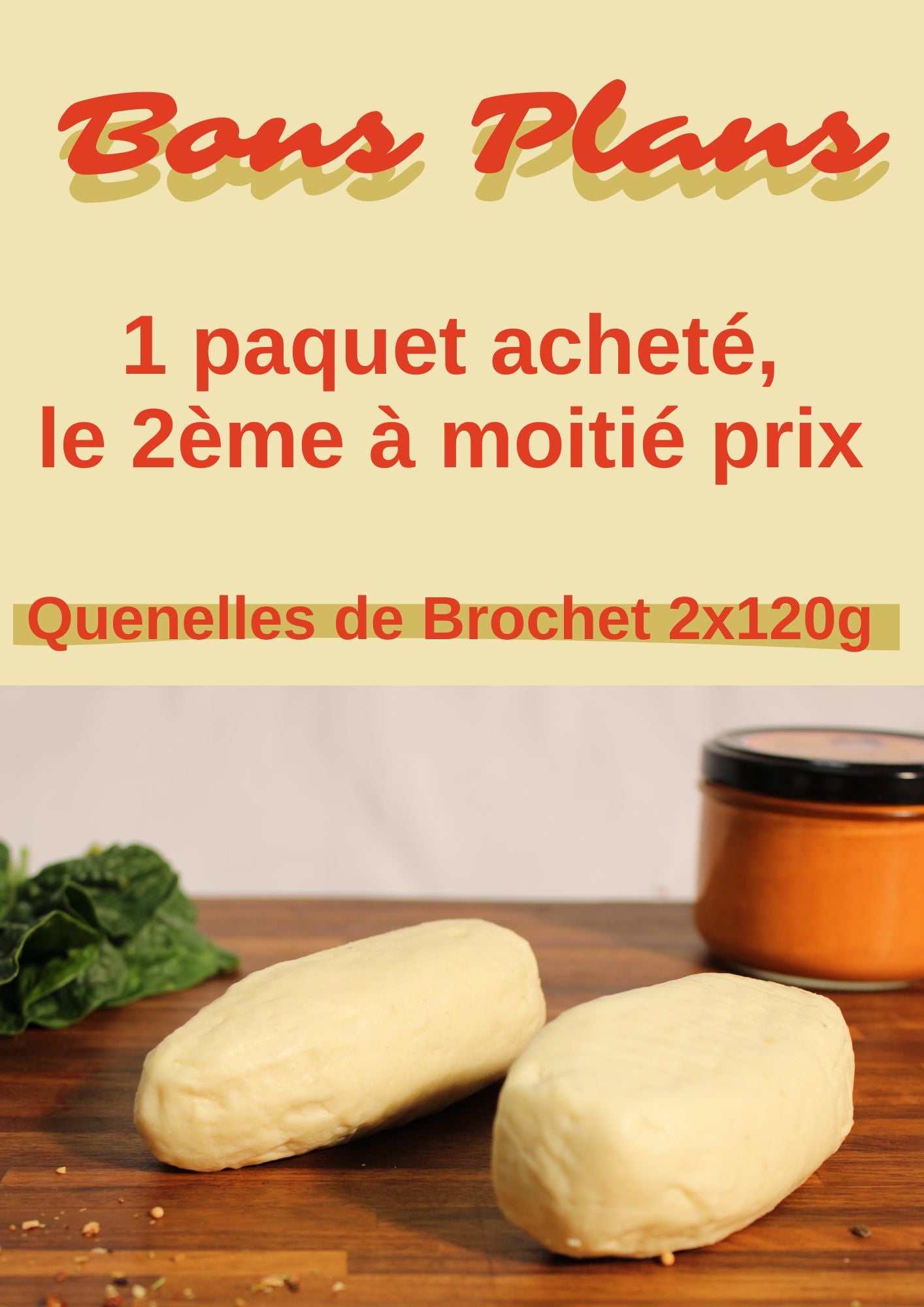 Quenelles de Brochet 2x120g